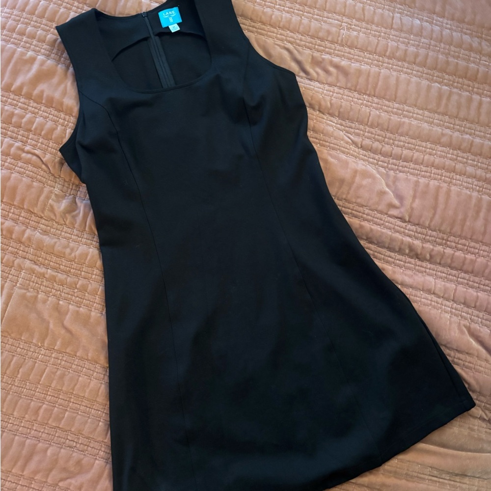 Lane Boots Black Sleeveless Sheath Dress